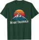 Hawaiian Mount Haleakala Volcano Mountain Retro T Shirt T-Shirt - T-Shirt | Forest