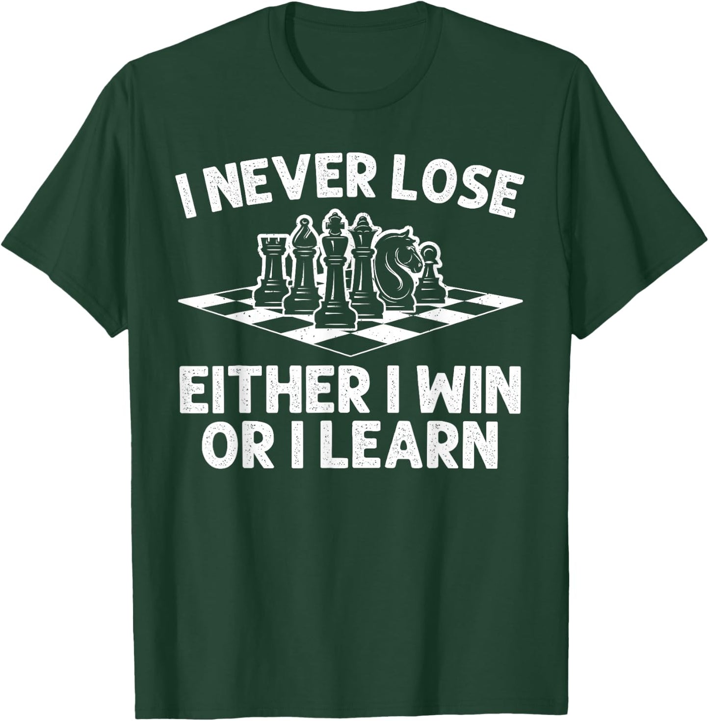 Funny Chess Gift Chess Lover Accessories & Stuff -Adult Chess-themed Modern Black Small Chess Enthusiasts Men Women Winter Short Sleeve T-Shirt - T-Shirt | Forest