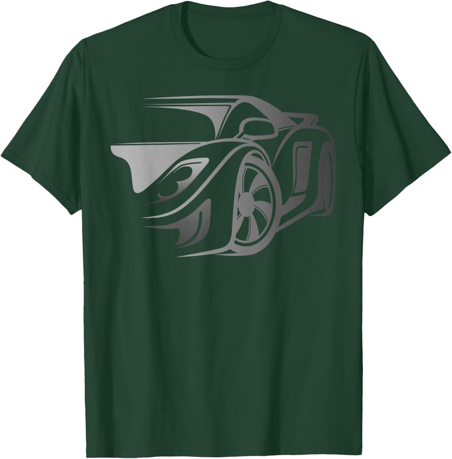 Exotic Car Supercharge Turbo Sports Car T- Shirt T-Shirt - T-Shirt | Forest