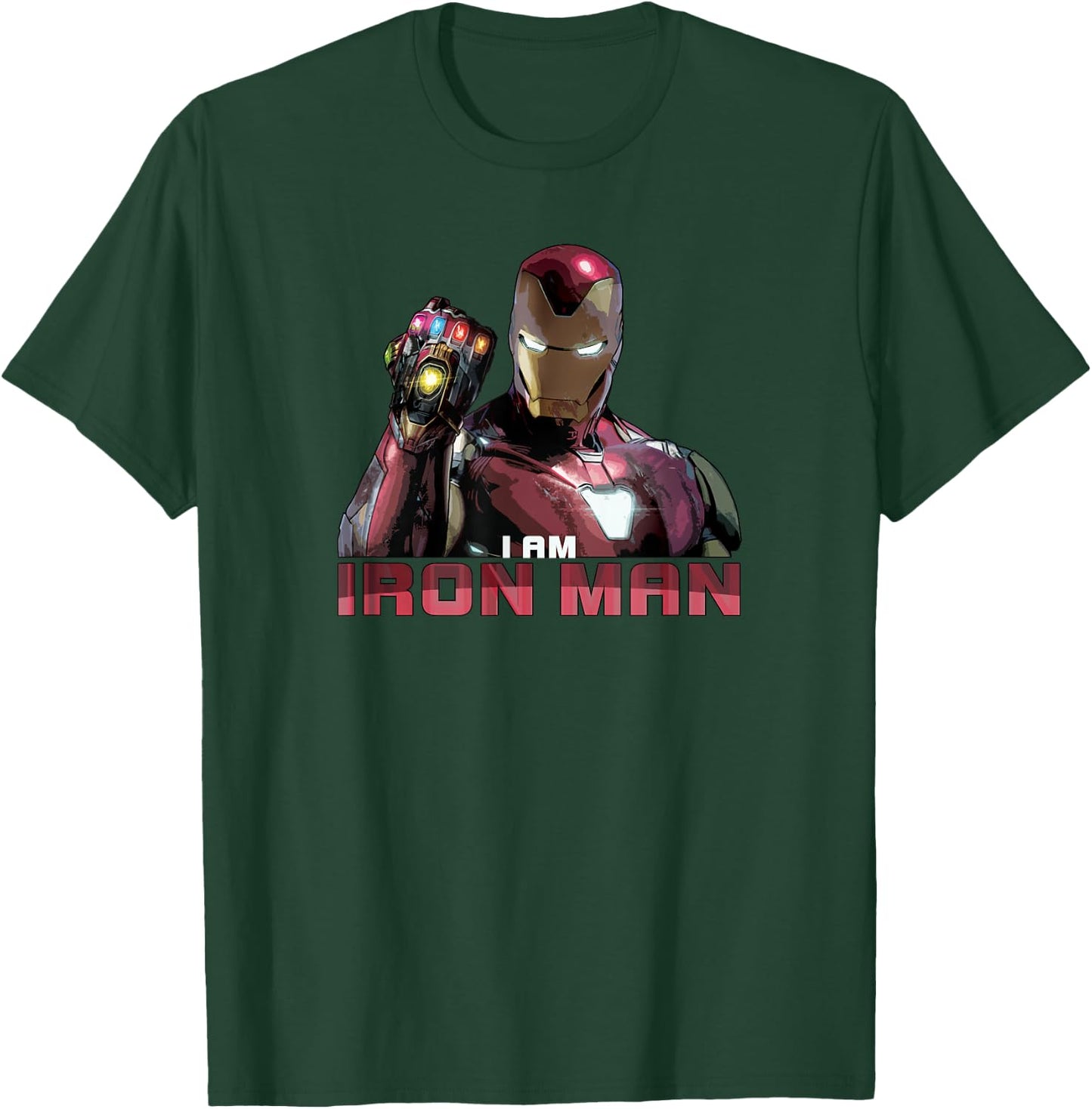 Marvel Avengers: Endgame I am Iron Man Small T-Shirt - T-Shirt | Forest