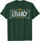 Literacy Team Teacher T-Shirt - T-Shirt | Forest