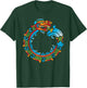 Ouroboros Quetzalcoatl Feathered Serpent Aztec Mayan T-Shirt - T-Shirt | Forest