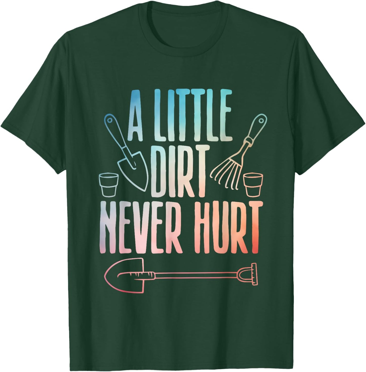 Cool Gardening Art Women Gardener Garden Plant Lover T-Shirt - T-Shirt | Forest