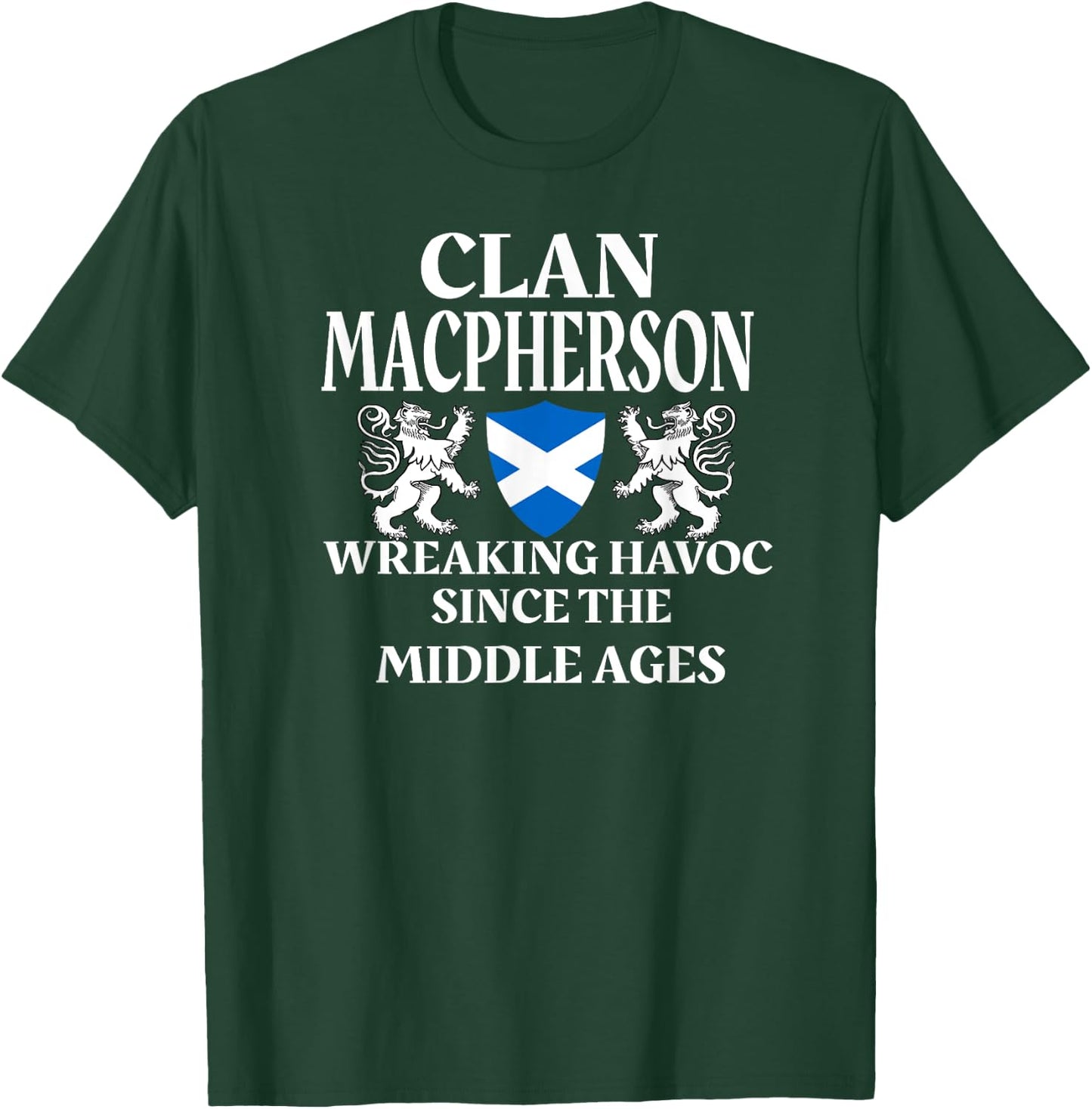 MacPherson Scottish Family Clan Scotland Name T-Shirt - T-Shirt | Forest