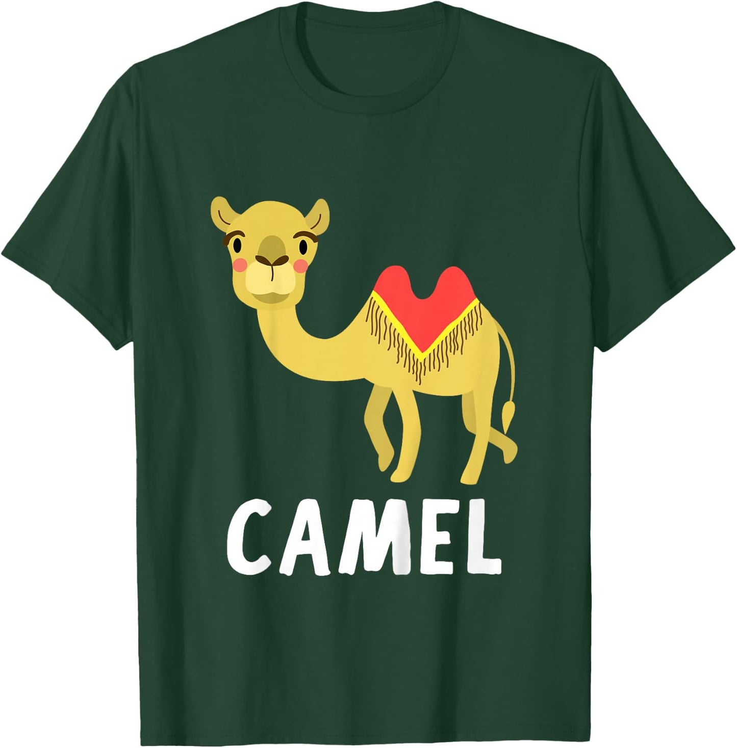 Camel Shirt For Boys Or Girls | Cute Camel Gift T-Shirt - T-Shirt | Forest