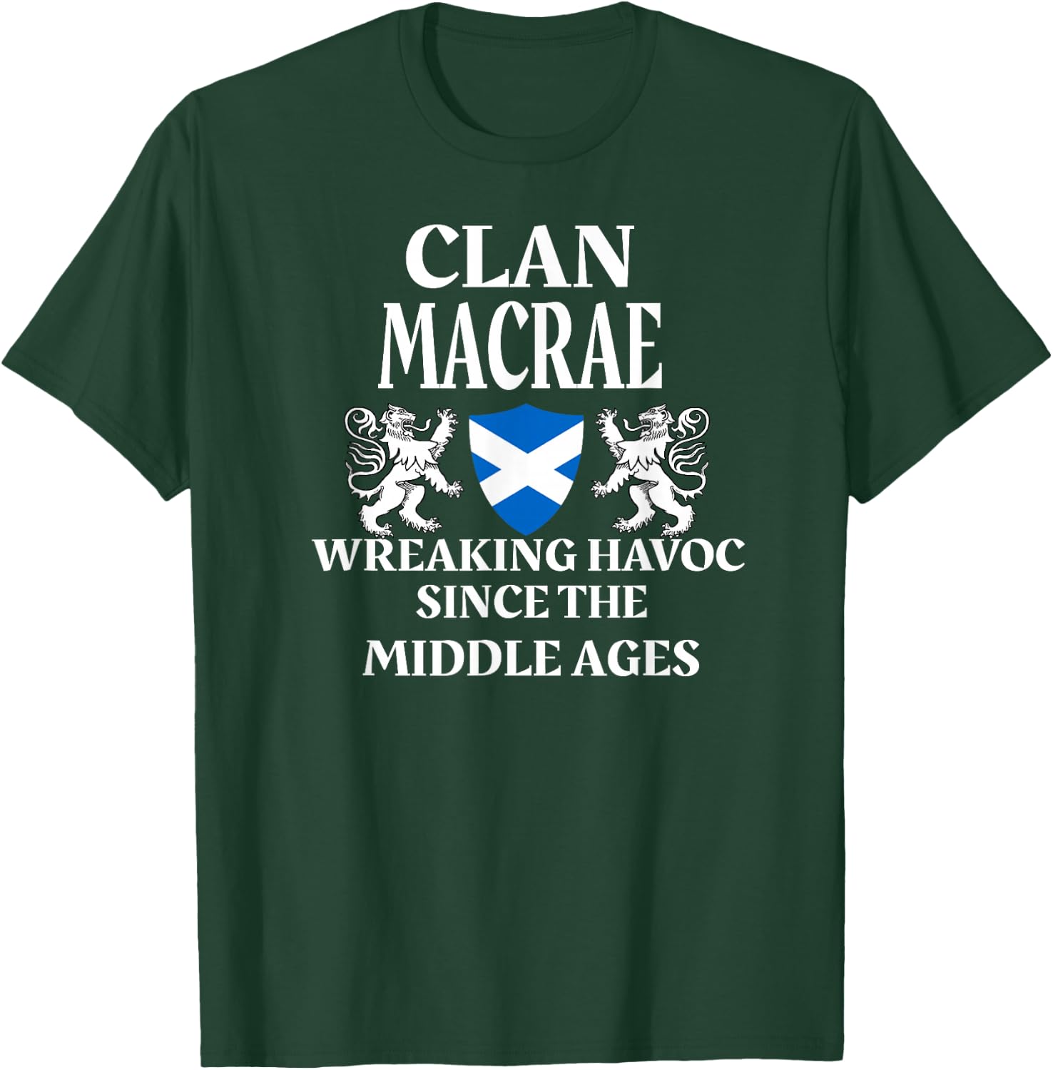 MacRae Scottish Family Clan Scotland Name T-Shirt - T-Shirt | Forest