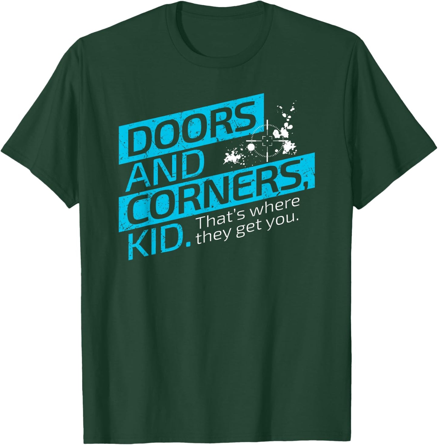 The Expanse Doors and Corners Small T-Shirt - T-Shirt | Forest