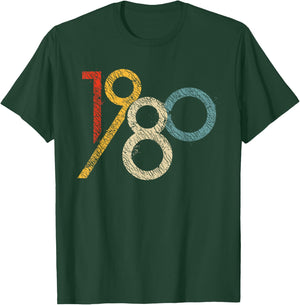 Retro 1980 Graphic T-Shirt - T-Shirt | Forest