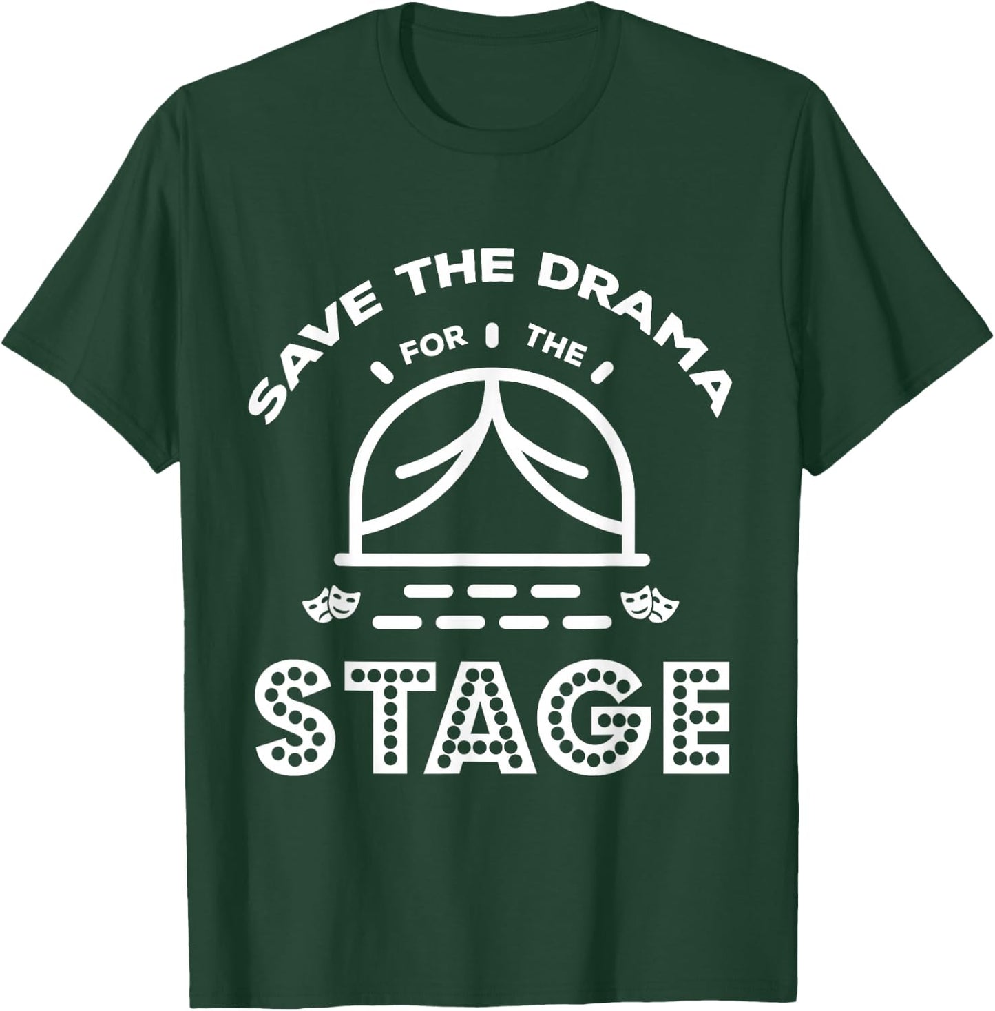 Behalte das Drama für die Bühne Gift T-Shirt - T-Shirt | Forest
