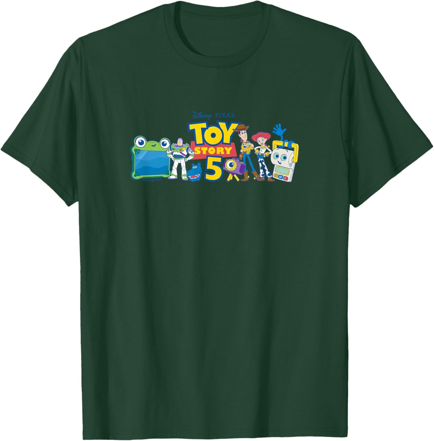 Toy Story 5 - Characters Horizontal T-Shirt - T-Shirt | Forest