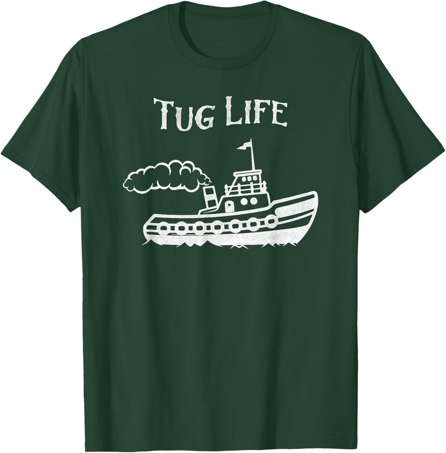 Tug Boat Funny Tugboat life T-Shirt - T-Shirt | Forest