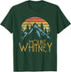Vintage Retro Mount Whitney CA Camping Mountain T-Shirt - T-Shirt | Forest