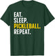 Pickleball Art Women Pickleball Player Pickle Ball T-Shirt - T-Shirt | Forest