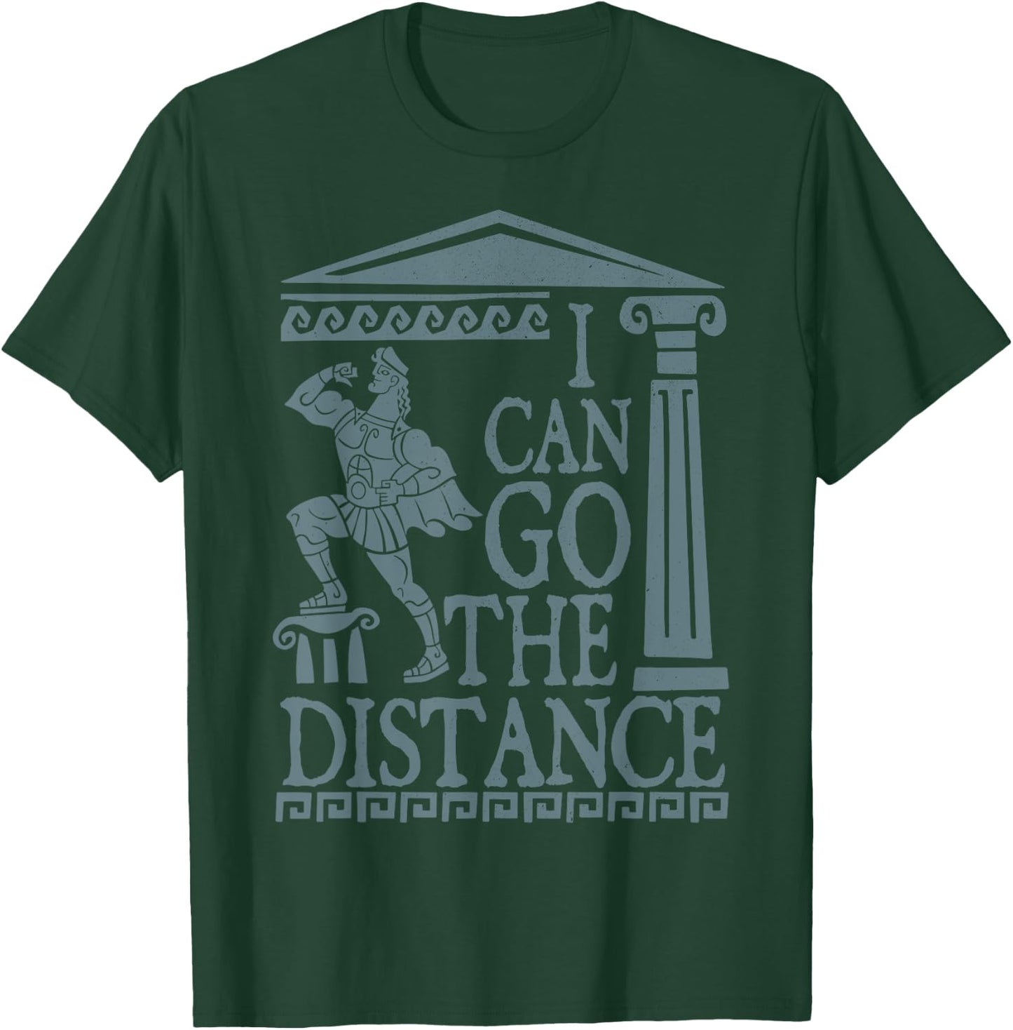 Disney Hercules Go The Distance Greek Art Graphic T-Shirt - T-Shirt | Forest