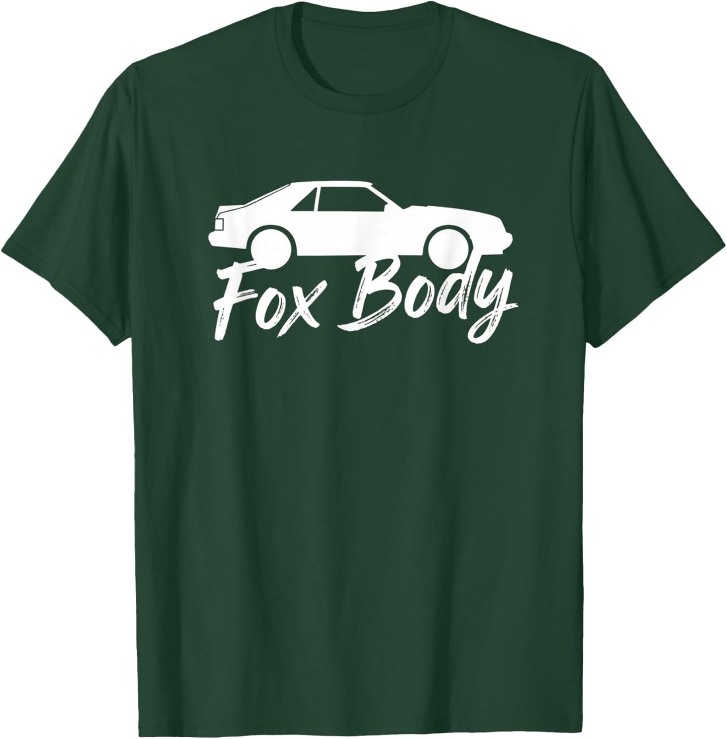 Fox Body Classic Coupe Foxbody Silhouette for Fox Body T-Shirt - T-Shirt | Forest