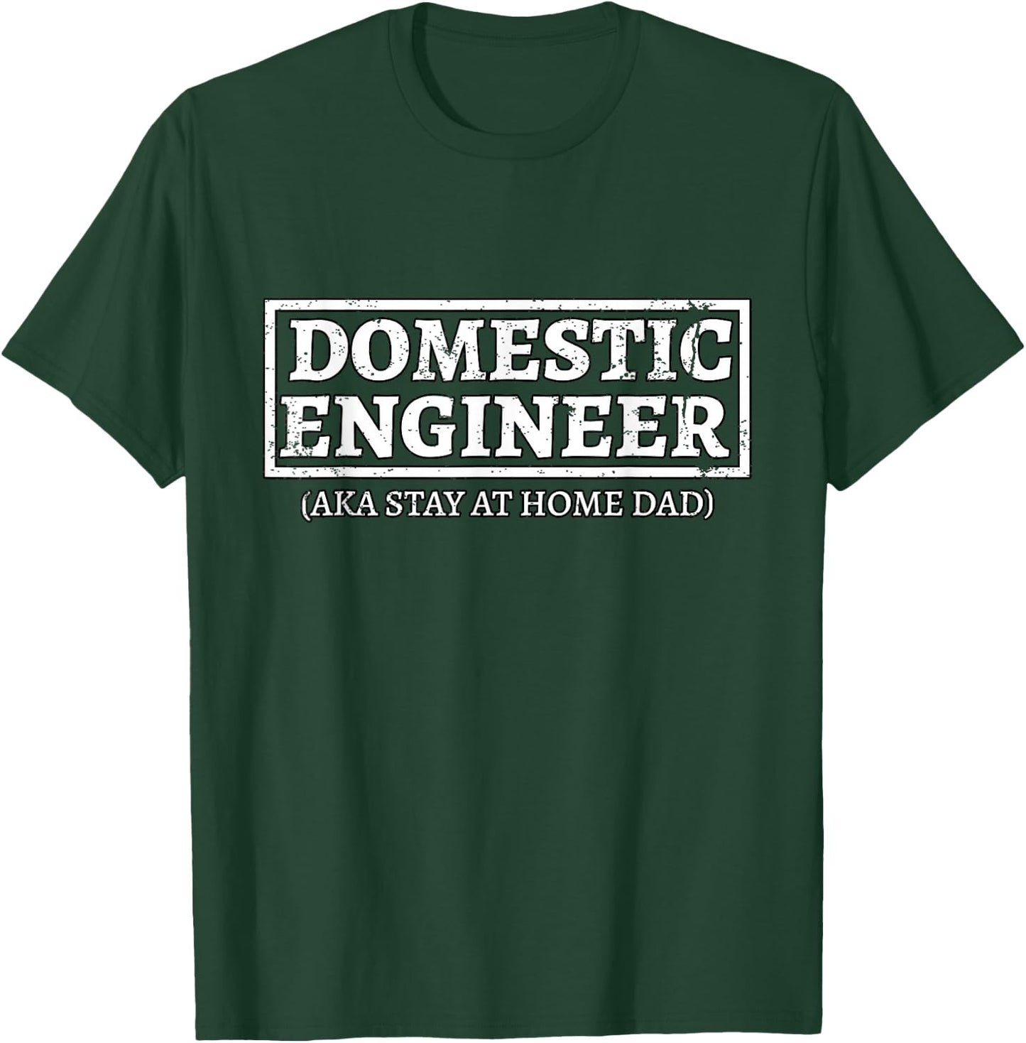 Hausmann Haustechniker Zuhause bleiben Vater Graphic Design T-Shirt - T-Shirt | Forest