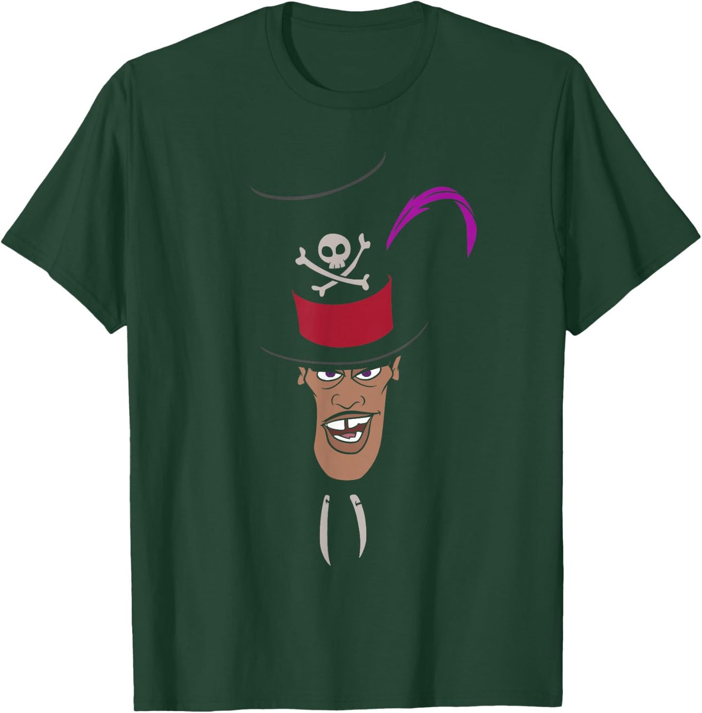 Disney Villains Dr. Facilier Face T-Shirt - T-Shirt | Forest