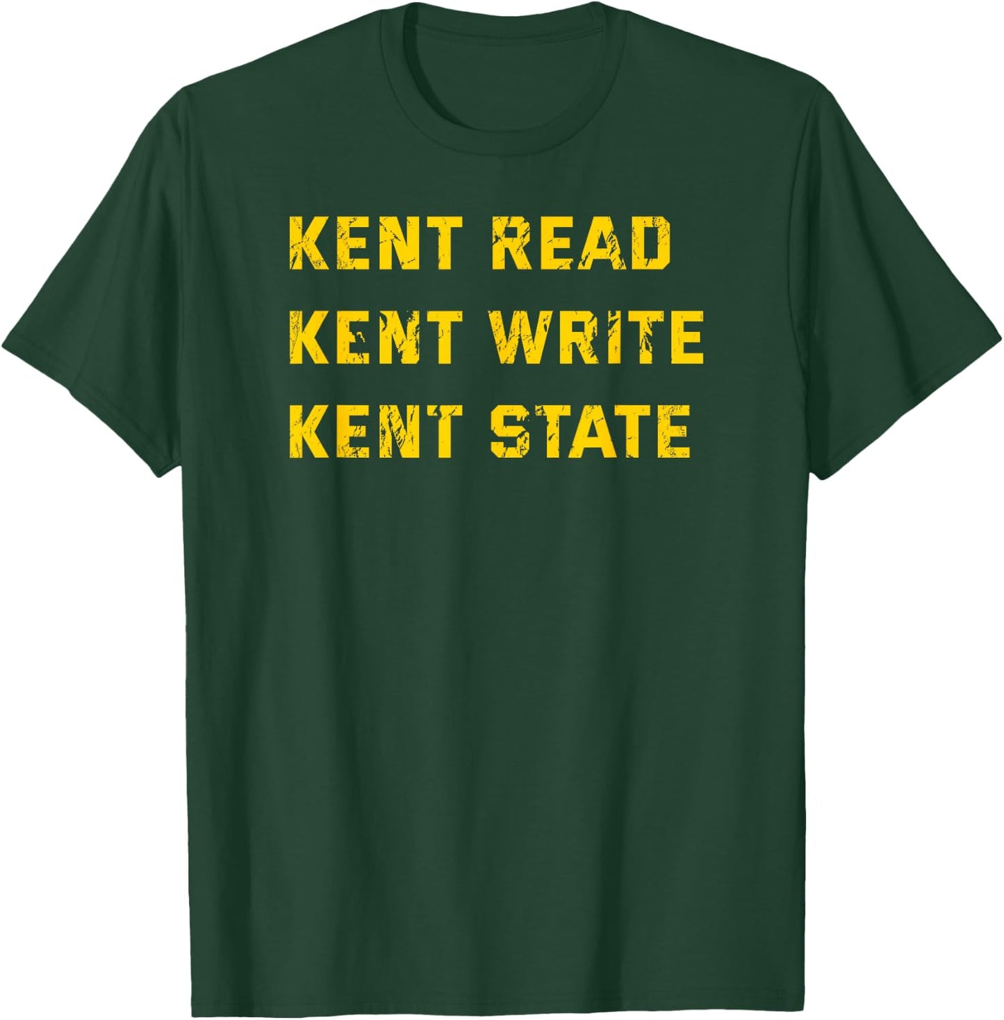 University Apparel Kent Read, Kent Write, Kent State T-Shirt - T-Shirt | Forest