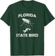 Florida Mosquito State Bird Funny Outdoors Camping T-Shirt - T-Shirt | Forest