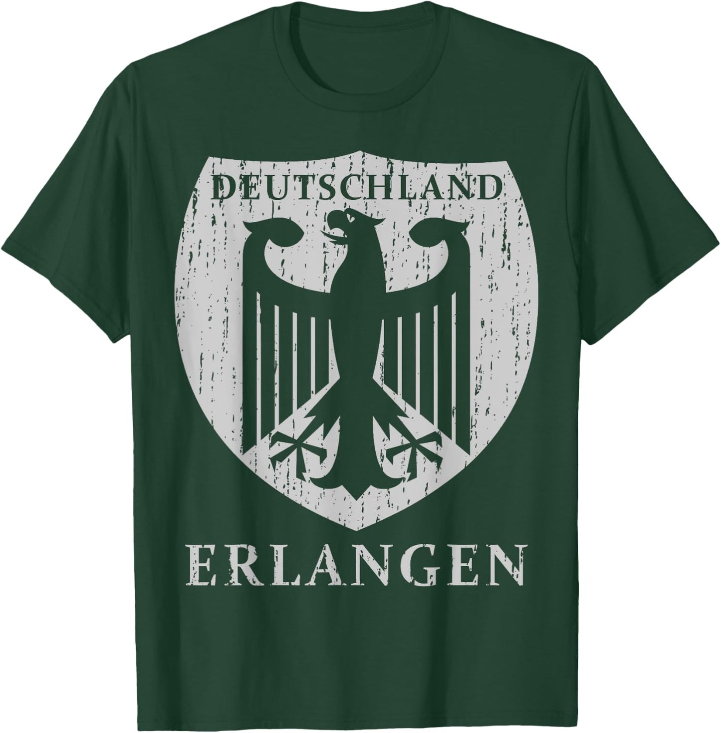 Germany Deutschland Erlangen T-Shirt - T-Shirt | Forest
