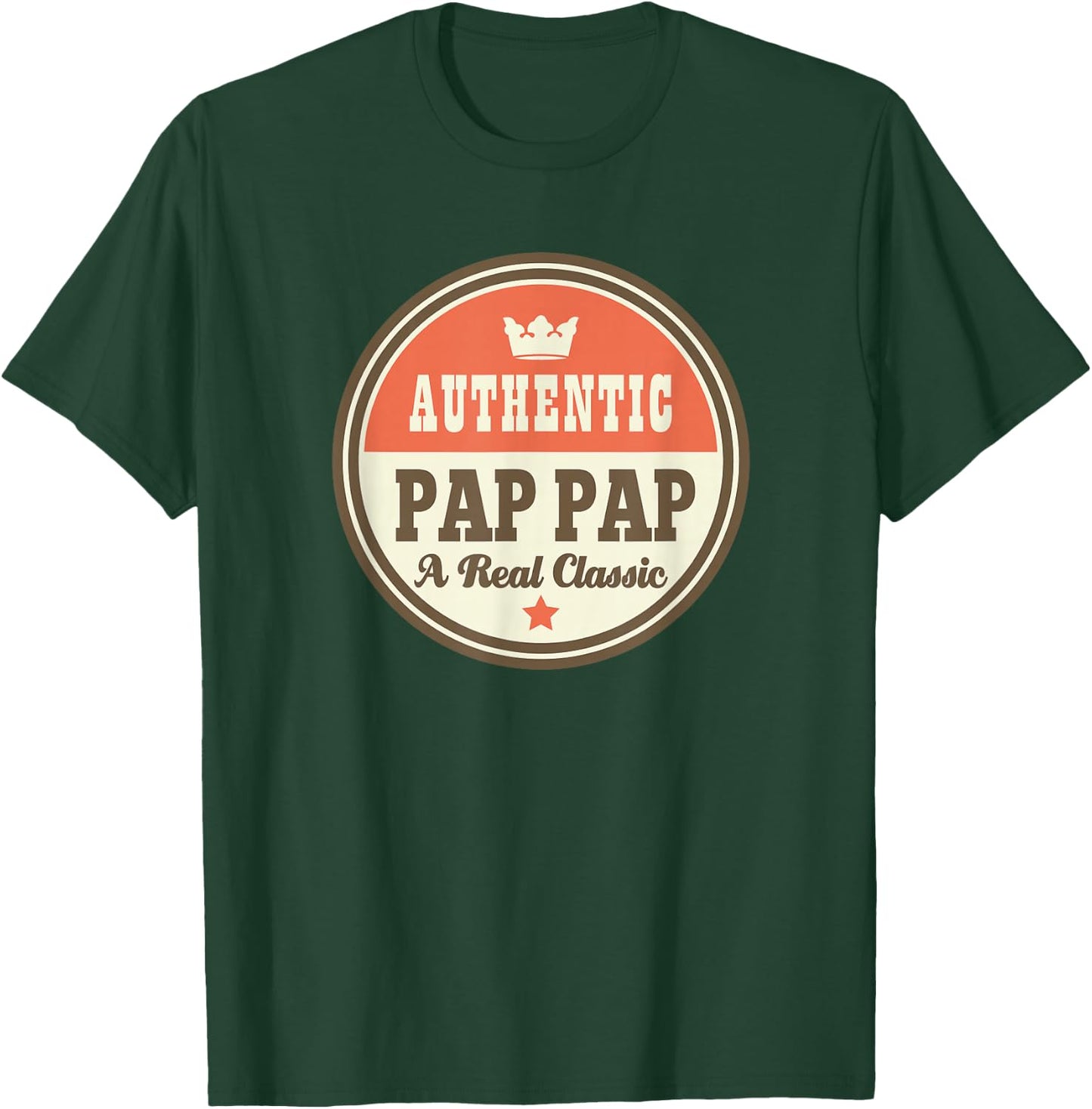 Pap Pap Grandpa PapPap Fathers Day T-Shirt - T-Shirt | Forest