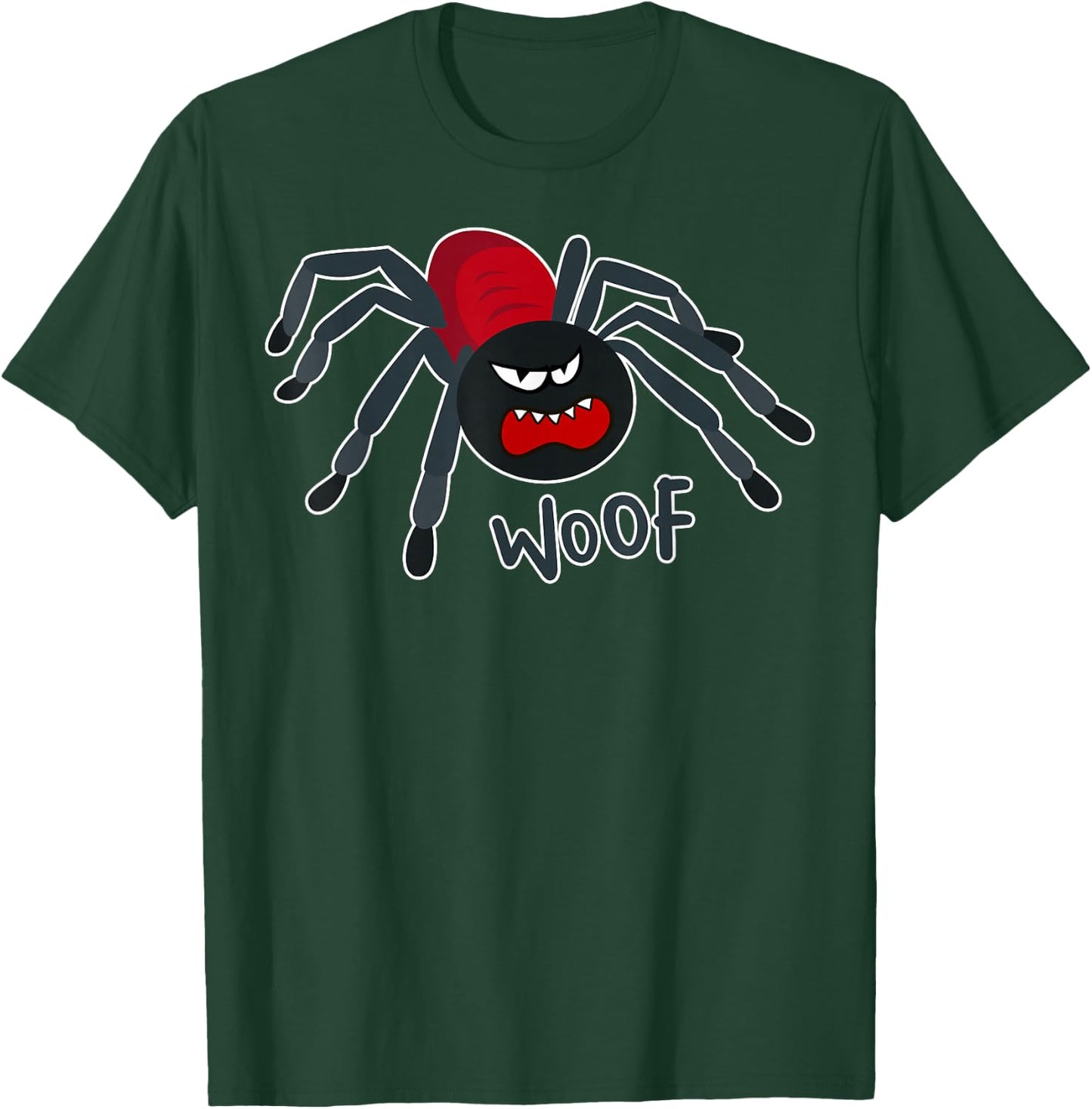 Barking Spider | Halloween Apparel for Dog Lovers Men Women Kids T-Shirt - T-Shirt | Forest