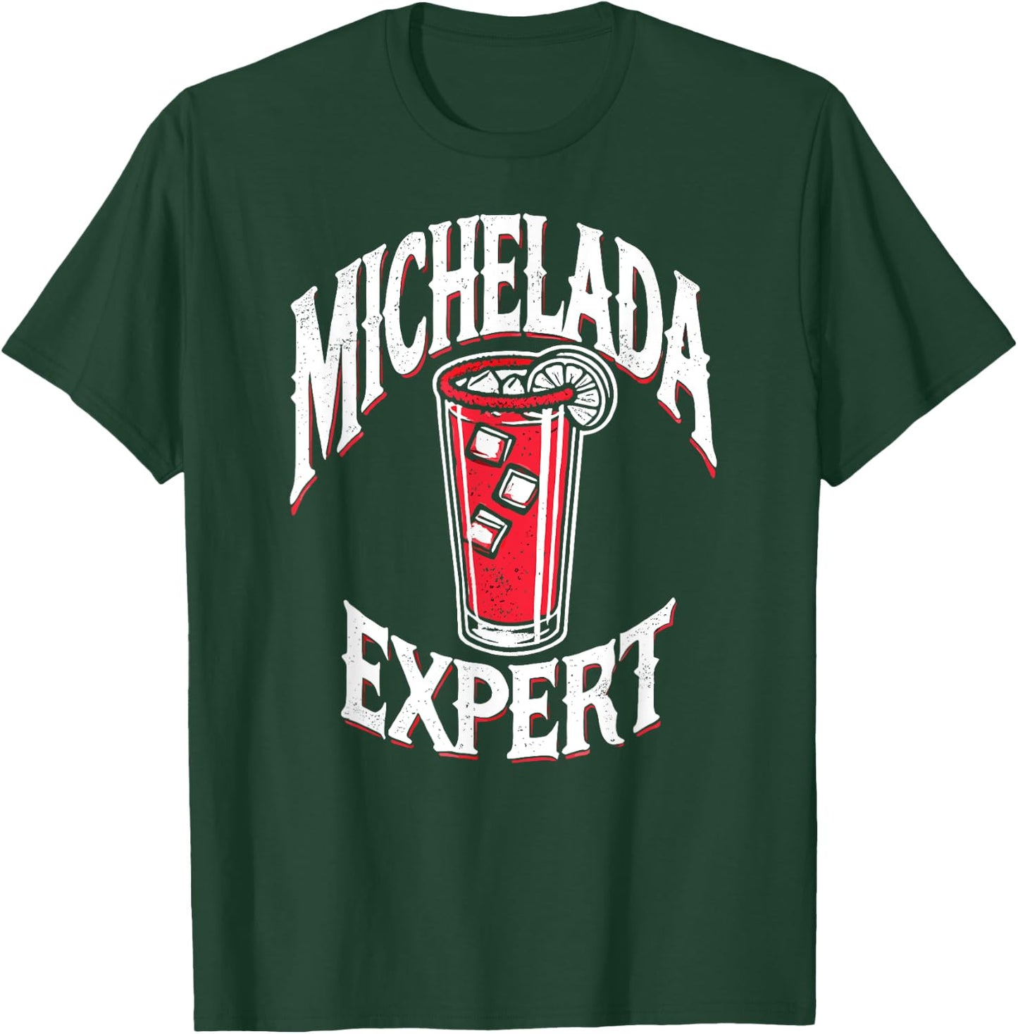 Michelada Expert Mexican Cerbeza Coctel Limon Spicy Camaron T-Shirt - T-Shirt | Forest