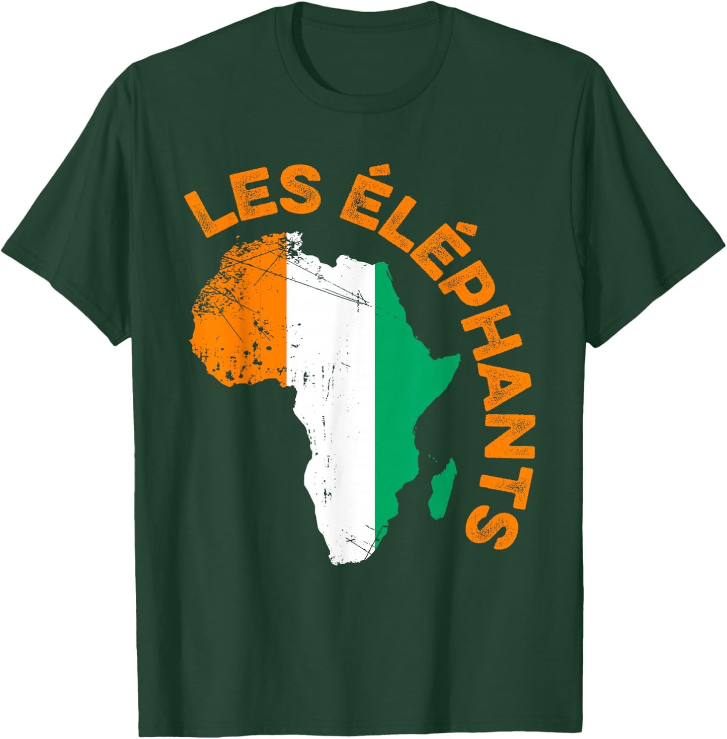 Les Elephants Cote d'Ivoire Soccer T-Shirt - T-Shirt | Forest
