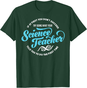 Science Teacher Must Haves Teach Science Teacher T-Shirt - T-Shirt | Forest