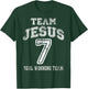 Christian Shirts - Team Jesus Faith Shirt T-Shirt - T-Shirt | Forest