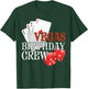 Casino Themed Vegas Birthday Crew Fun T-Shirt - T-Shirt | Forest