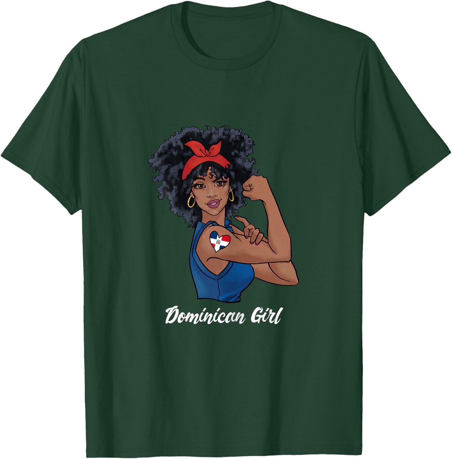 Dominican Republic T-Shirt - T-Shirt | Forest