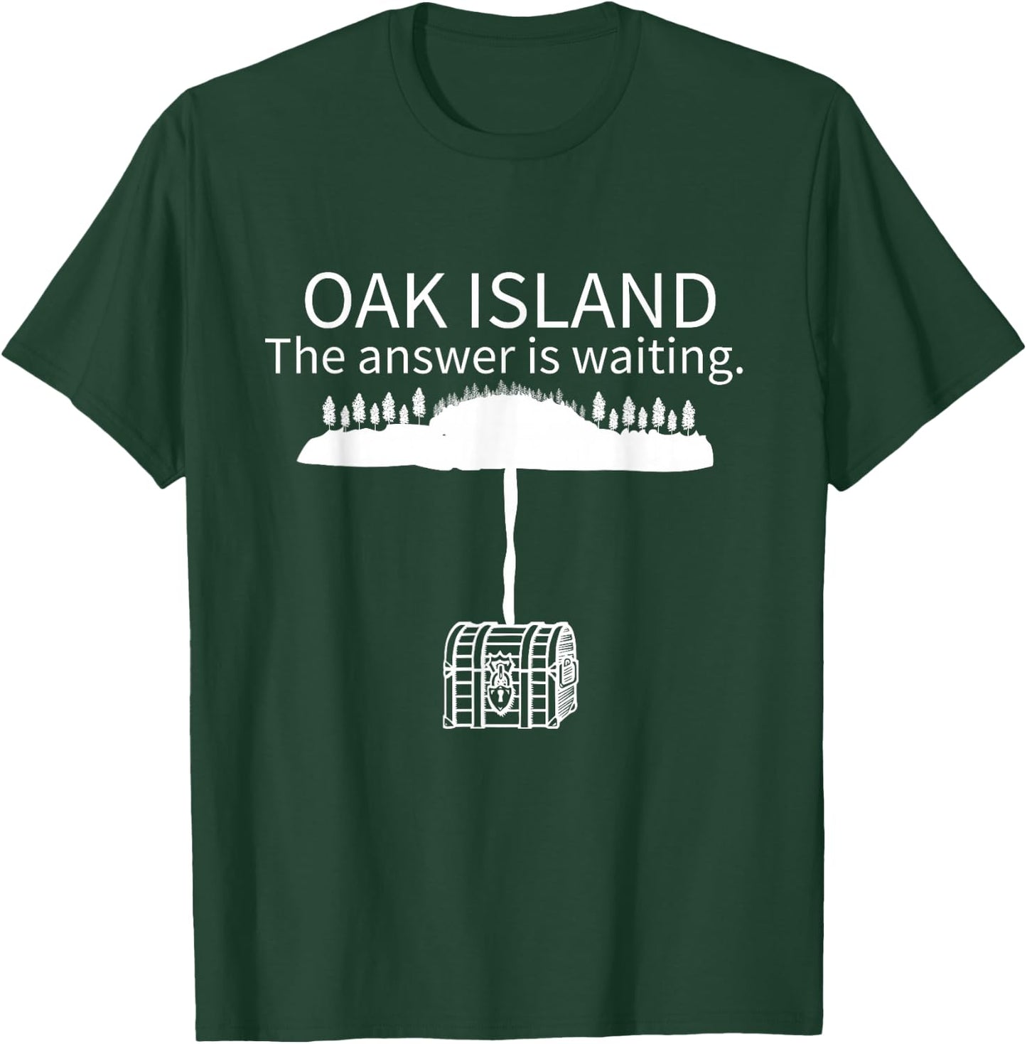 Curse of Oak Island Gift Treasure Chest T-Shirt - T-Shirt | Forest