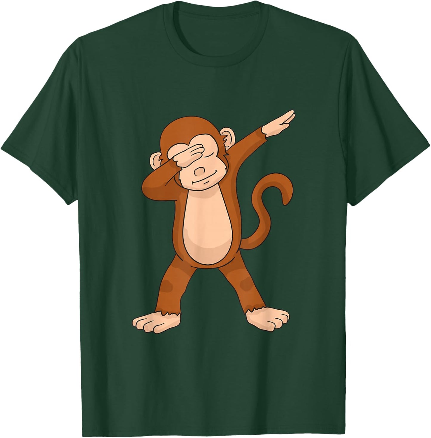 Dabbing Monkey Funny Dab Gift T-Shirt - T-Shirt | Forest
