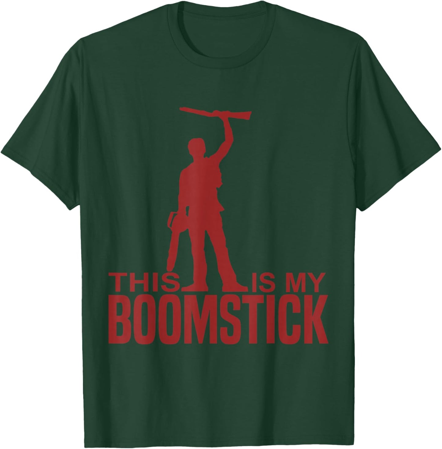 This is My Boomstick Shotgun Chainsaw Dead Evil T-Shirt - T-Shirt | Forest