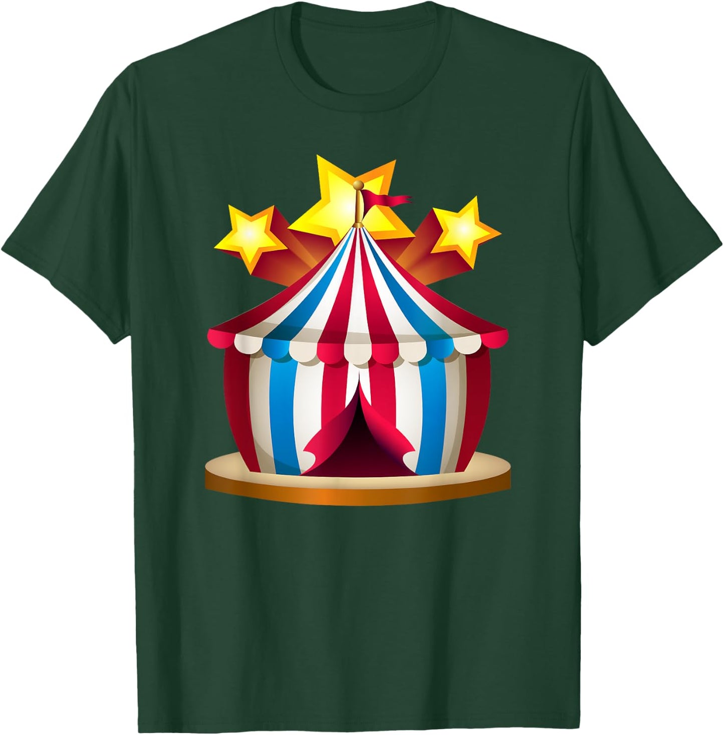 Circus Tent For Event Staff and Kids T-Shirt - T-Shirt | Forest
