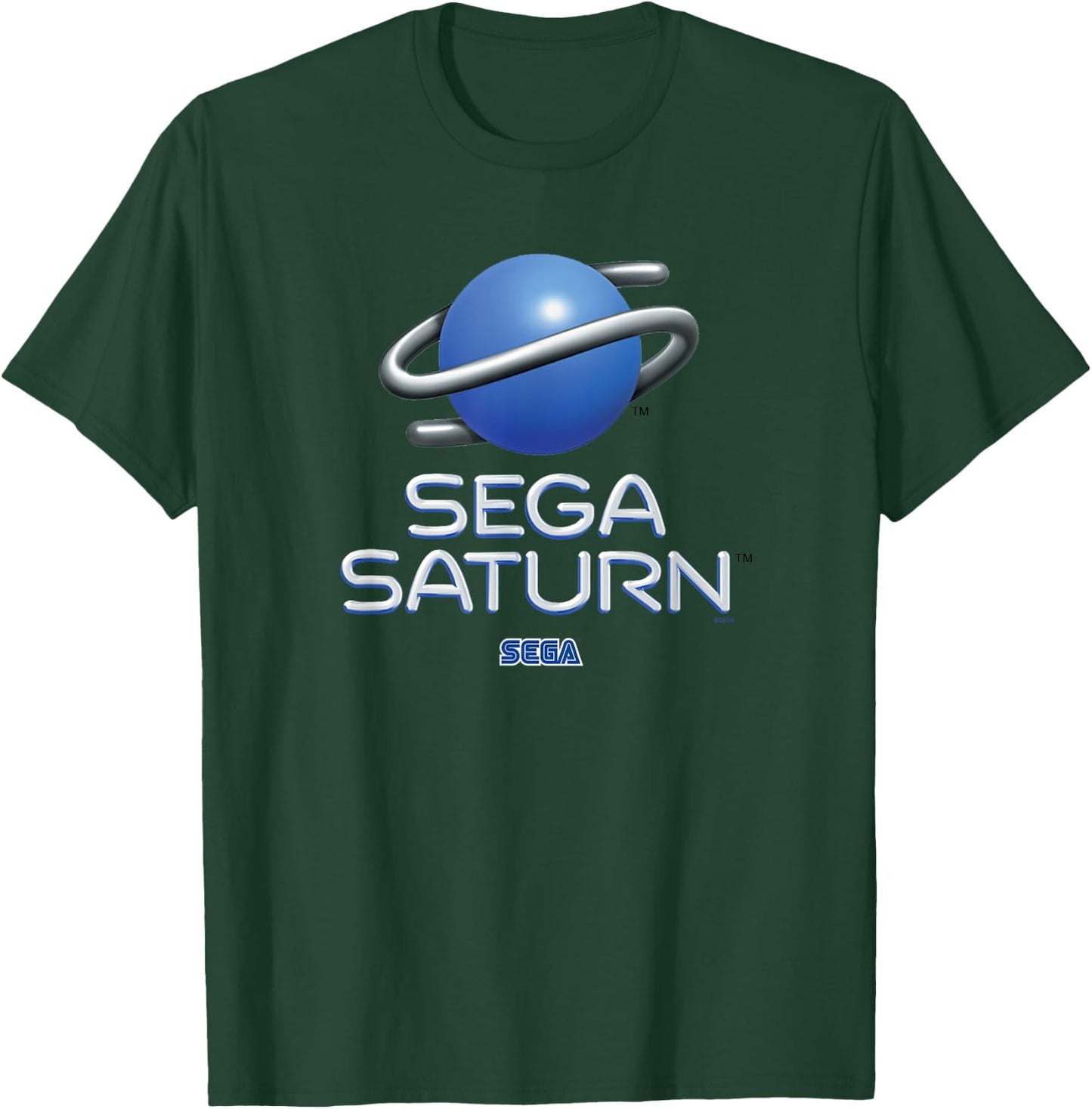 SEGA Saturn logo video game T-Shirt - T-Shirt | Forest