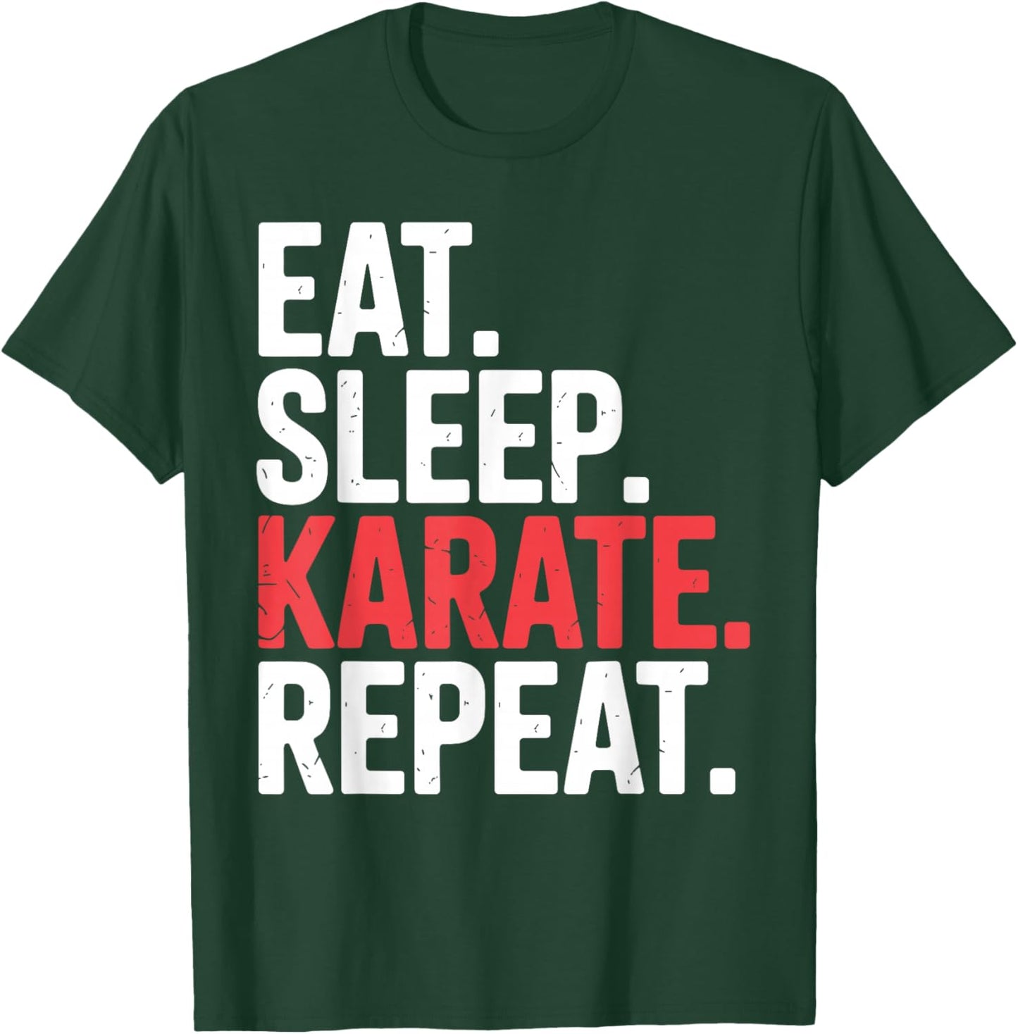 Karate Art Women Kids Karateka Karate Instructor T-Shirt - T-Shirt | Forest
