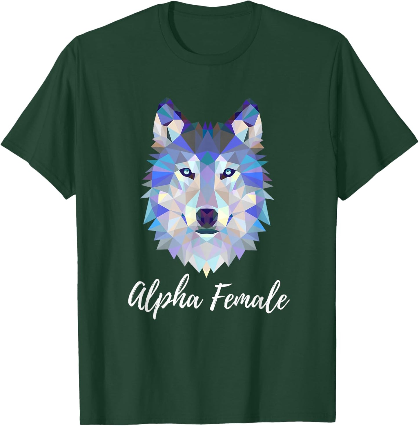 Alpha Female Wolf T-Shirt - T-Shirt | Forest