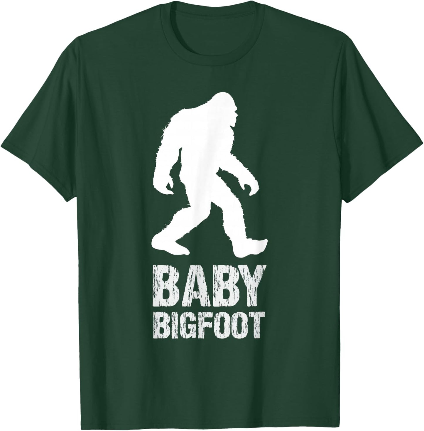 Baby Bigfoot Funny Little Sasquatch Humor Children Graphic T-Shirt - T-Shirt | Forest