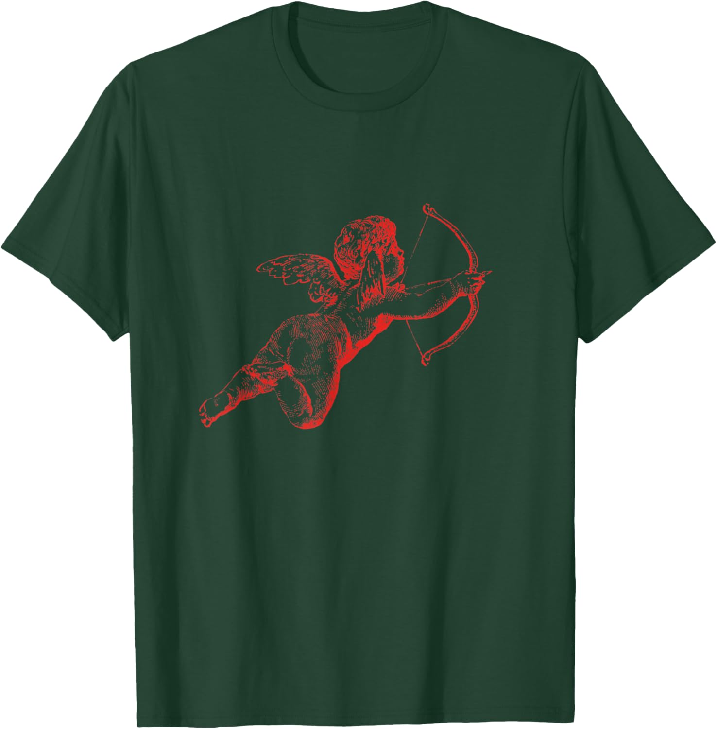 Cherub Angel Cupid Vintage Aesthetic T-Shirt - T-Shirt | Forest