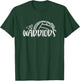 Volleyball Warriors School Sports Fan Team Spirit T-Shirt - T-Shirt | Forest