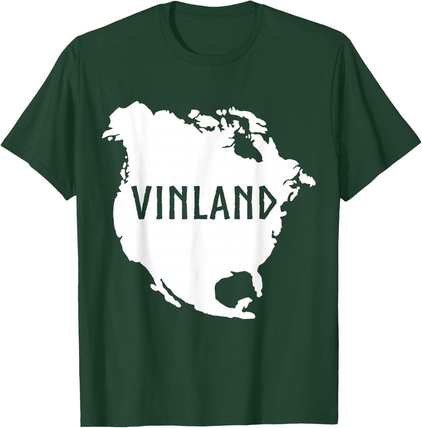 Vinland North America Viking Norse Asatru T-Shirt - T-Shirt | Forest