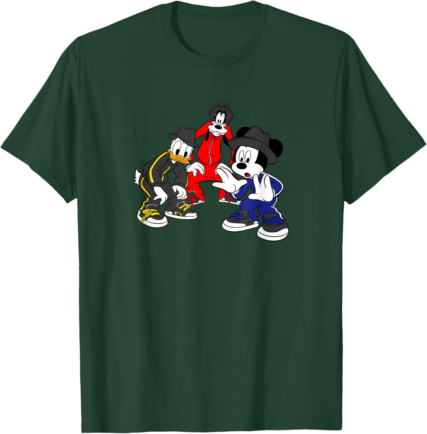 Disney Hip Hop Mickey and Friends Small T-Shirt - T-Shirt | Forest