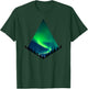 Aurora Borealis - Northern Lights T-Shirt - T-Shirt | Forest