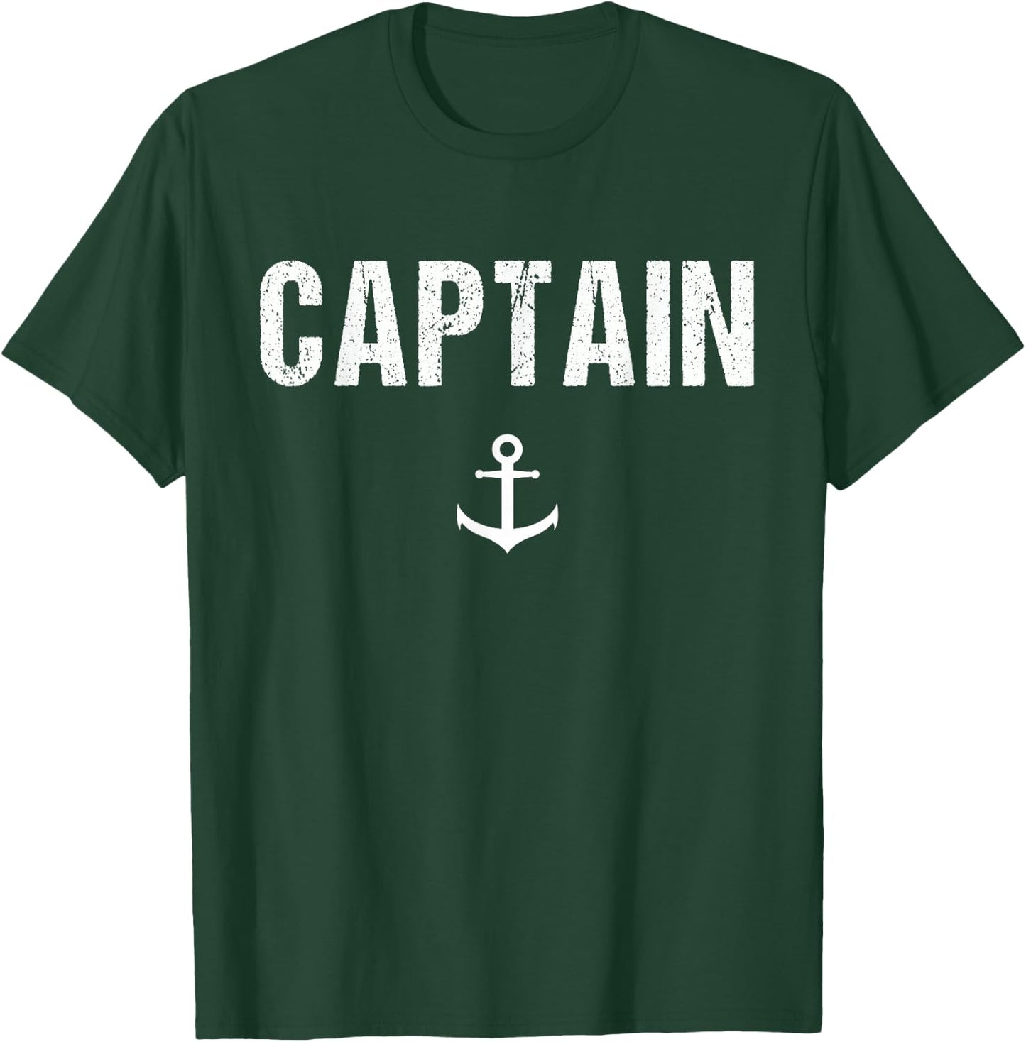 Captain | Boat Owner Novelty Gift T-Shirt - T-Shirt | Forest
