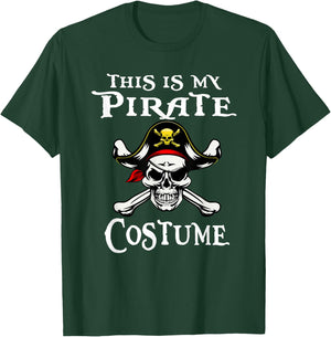 This is My Pirate Costume Funny Halloween T-Shirt - T-Shirt | Forest