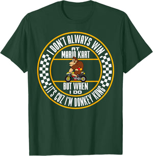 Nintendo Mario Kart Winning As Donkey Kong Graphic T-Shirt - T-Shirt | Forest
