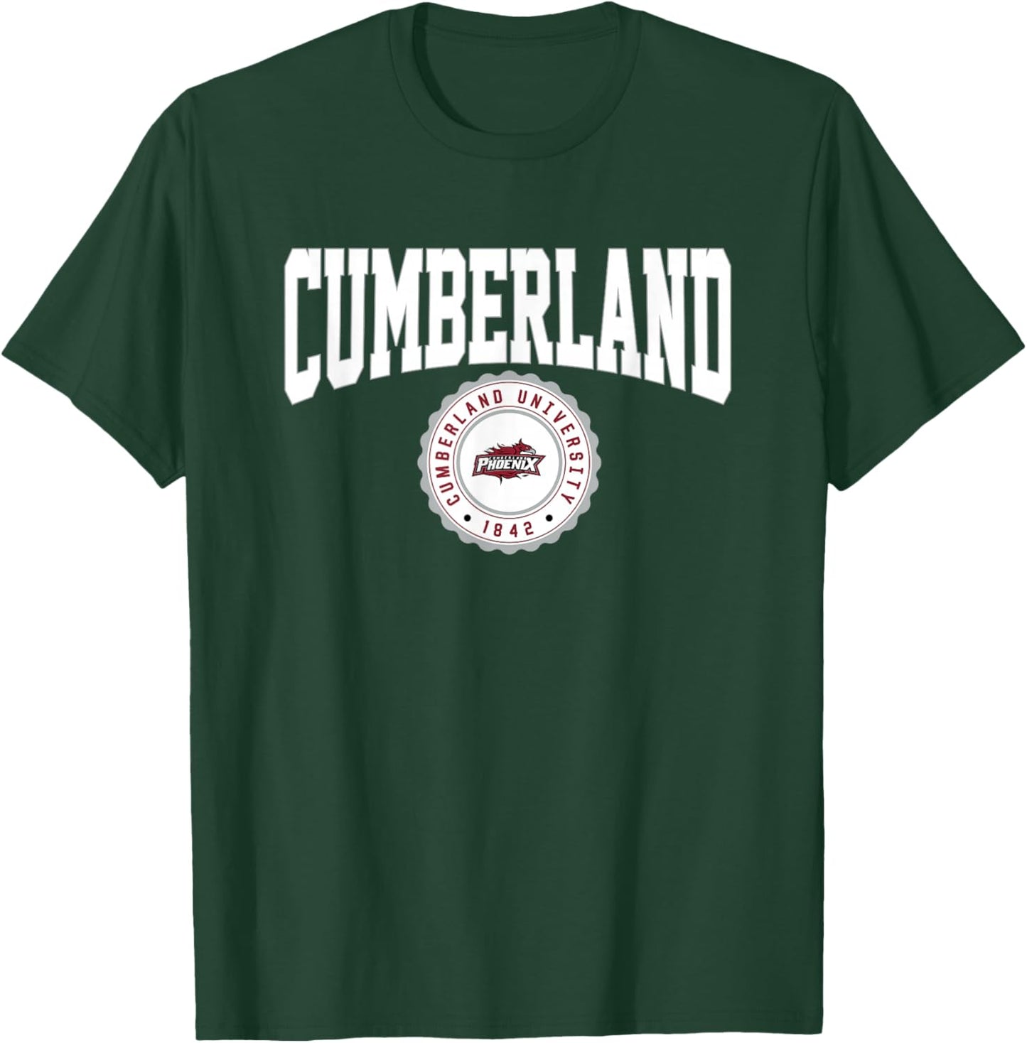 Cumberland University Phoenix Collegiate Seal T-Shirt - T-Shirt | Forest