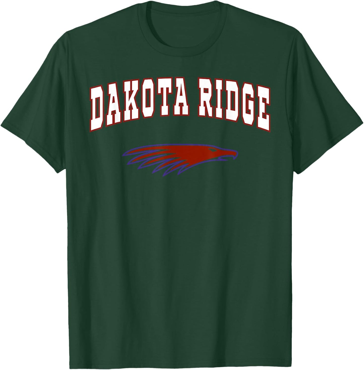 Dakota Ridge High School Eagles C2 T-Shirt - T-Shirt | Forest